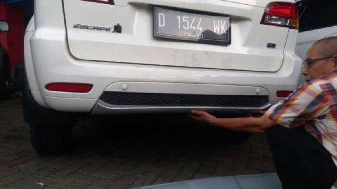 Rear Skirt Plate sill plate Ford Escape Gen 3 Half Model thn 2010 Up