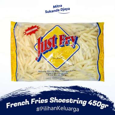 JUST FRY French Fries Shoestring 450 gr