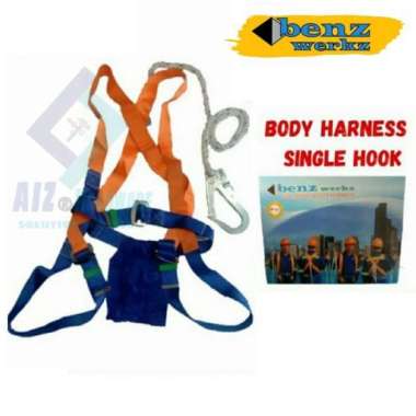 Full body harness safety single hook Benz SINGLE HOOK