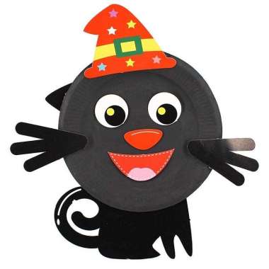 Mainan DIY Tempelan Piring Karakter Unik Education Untuk Anak 004