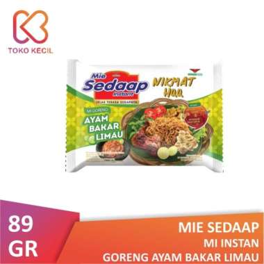 Mie Sedaap Goreng Ayam Bakar Limau 89gr