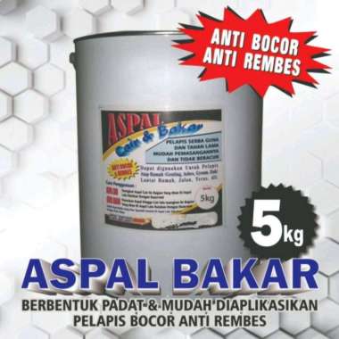 ASPAL BAKAR 5 KG asphalt emulsion / aspal waterproofing/ pelapis anti Rembes anti bocor