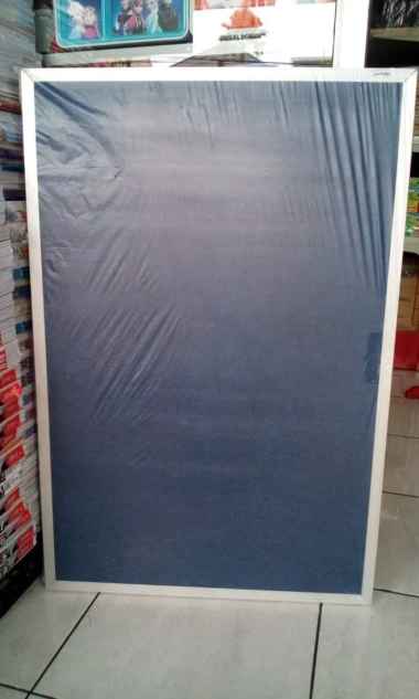 Papan Pin Board / Soft Board 45 x 60 cm lapis Beludru multicolor