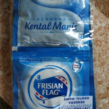 Susu Kental Manis Bendera Sachet susu bendera sachet putih