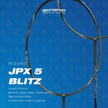 Mizuno JPX 5 Blitz Raket Badminton Original