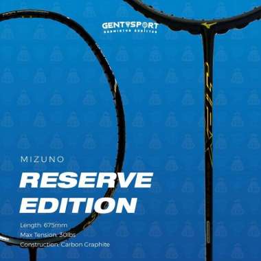 MIZUNO JPX RESERVE EDITION RAKET BADMINTON WITH DUFFLE BAG DB2012 ORIGINAL
