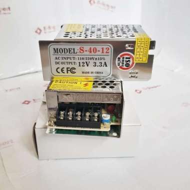Power Supply / Adaptor Jaring 12V 3.3A