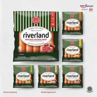 RIVERLAND SAUSAGE 360GR /SOSIS smoked cheddar