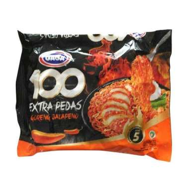 Promo Harga Gaga 100 Extra Pedas Goreng Jalapeno 85 gr - Blibli