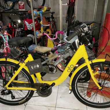 Sepeda Mini City Bike 26 Inch Pacific Ofo 7 Speed