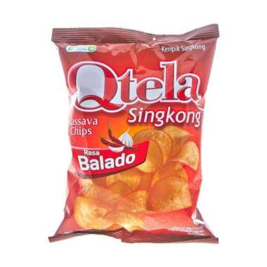 Promo Harga Qtela Keripik Singkong Balado 60 gr - Blibli