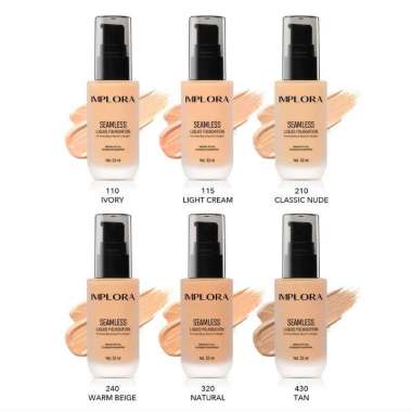 [PROMO] Implora Seamless Liquid Foundation 110 Ivory