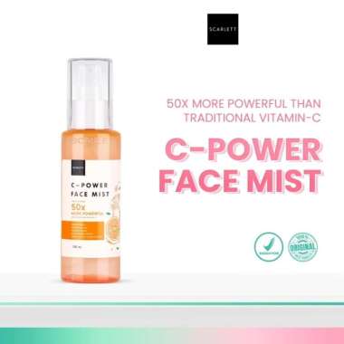 SCARLETT C-POWER FACE MIST 50X MORE POWERFUL 100ml | FACE MIST