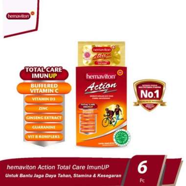 Hemaviton action kapsul multivitamin 1 strip 5 kapsul