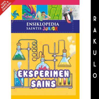Buku Ensiklopedia Saintis Junior eksperimen sains