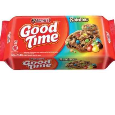 Promo Harga Good Time Cookies Chocochips Rainbow Chocochip 72 gr - Blibli