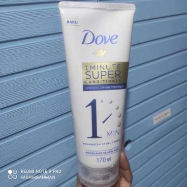 Dove 1 Minute Super Conditioner 170Ml - Perawatan Rambut Rusak