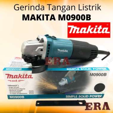 MAKITA - Mesin Gerinda Tangan 4" M0900B Angle Grinder Gerenda Grenda Grinda Listrik