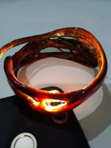 gelang AKAR BAHAR merah kristal hk 009 MERAH