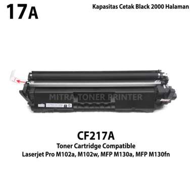 Toner Compatible 17A Printer HP LaserJet Pro MFP M130 / M130fw / M102a / M130a / M130nw / M102w / M1