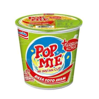 Indomie Popmie Soto Jumbo (1 dus isi 24 pcs)