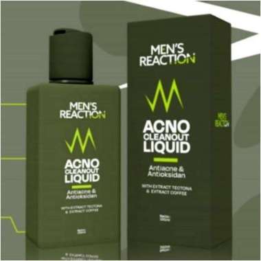 Sabun Muka Mens Reaction Pria Sabun Wajah Facial Wash Mens Reaction Anti Jerawat ORIGINAL - Facial W