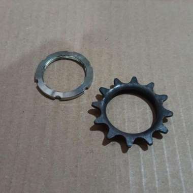 COG FIX GEAR GIR 12 T FREESTYLE SEPEDA BMX FIXIE FIXED 12T LOCK RING