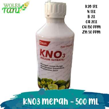 Pupuk KNO3 Vegetatif KNO3 Merah 500 ml Bebas Chlor
