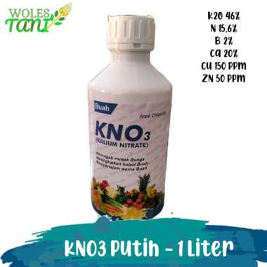 Pupuk KNO3 Generatif KNO3 Putih 1 Liter Bebas Chlor