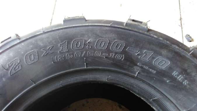 BAN ATV R10 RING 10 OFF ROAD UK 20x10.00-10 150CC 200CC 250CC off road