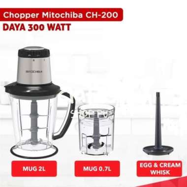 MITOCHIBA CHOPPER CH 200 / FOOD CHOPPER BLENDER MITOCHIBA CH 200