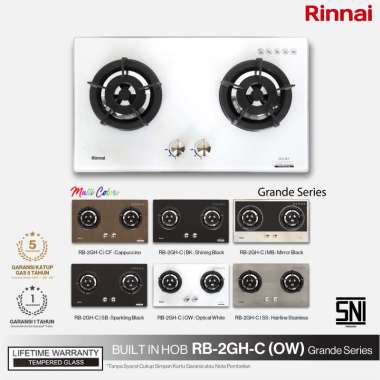 RINNAI KOMPOR GAS TANAM RB 2 GHC-OW 2 TUNGKU