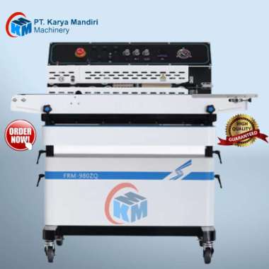 Mesin Continuous Band Sealer Nitrogen Vacuum Sealer FRM-980ZQ Hualian