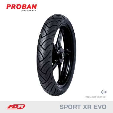 Ban Motor FDR TL SPORT XR EVO 100/80 Ring 14 Tubeless Multicolor