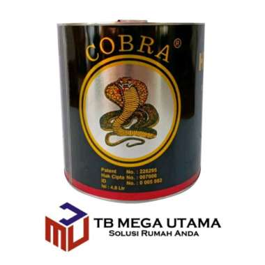 Thinner Cobra Hitam 5 Liter Pengencer Cat