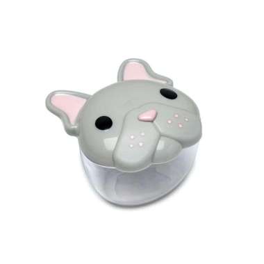 Melii Baby Animal Snack Container - Bulldog Wadah Camilan Anak