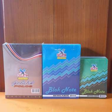 Stationery Blok Note Bergaris Polos A6 A5 Gelatik Kembar Block Notes A5 Bergaris