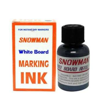 Tinta Isi Ulang Spidol Whiteboard Snowman Refill Ink Whiteboard Marker