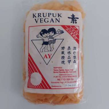 Krupuk Vegan Merah