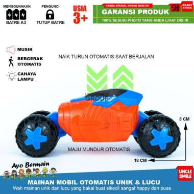 Mainan Mobil Twist Car Otomatis Naik Turun dan Maju Mundur