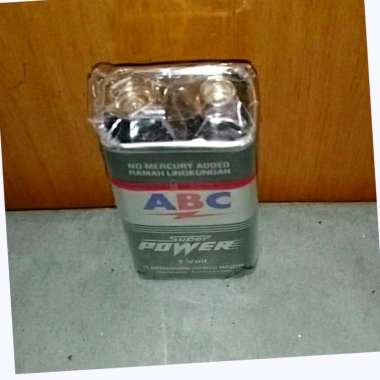 ( 1 PCS ) ABC Batrei Kotak 6F22 9V - Batu Baterai ABC