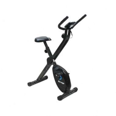 Berwyn Sepeda Statis Hitam Alat Fitness Olahraga NS-654 Fold Bike