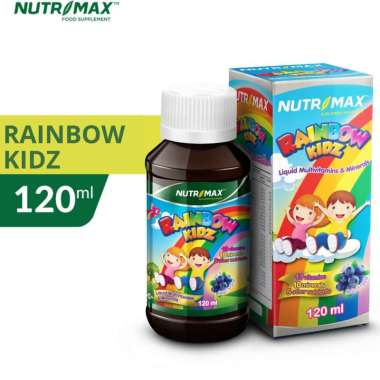 Nutrimax Rainbow Kidz Sirup Imunitas Daya Tahan Tubuh Multivitamin Anak [120 mL]