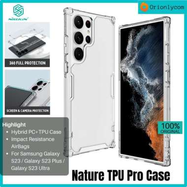 Case Samsung Galaxy S23 / S23 Plus / S23 Ultra NILLKIN Nature Pro Hybrid Casing S23 Plus White
