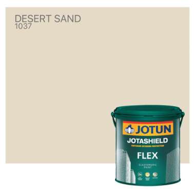 JOTUN Jotashield Flex Eksterior Tinting Cat tembok [2.5 L] - Desert Sand Desert Sand -