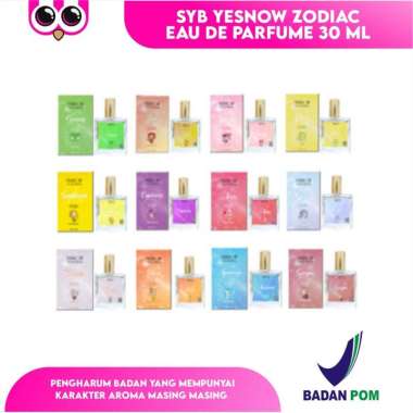 [ 30 ML ] SYB YESNOW ZODIAC EAU DE PARFUME 30 ML / PARFUM / PENGHARUM BADAN SCORPIO