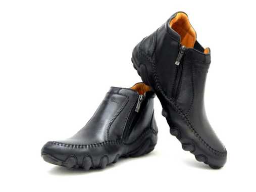 JUSTIN OTTO SEPATU BOOTS PRIA PORCHE 178 KULIT ASLI 41 HITAM