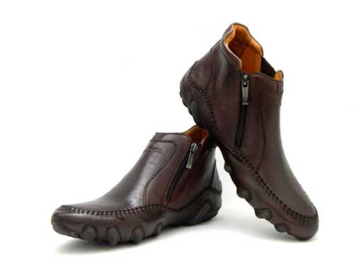 JUSTIN OTTO SEPATU BOOTS PRIA PORCHE 178 KULIT ASLI 39 COKLAT