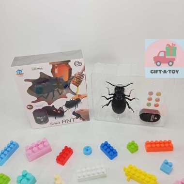 GIFTATOY MAINAN ANAK SEMUT REMOTE CONTROL GIANT ANT RC INFRARED SERANGGA