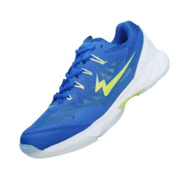 EAGLE PNR SUPERBLAST SUPER BLAST Sepatu Badminton Olahraga Bulutangkis Bulu Tangkis Pria 39 Biru Put